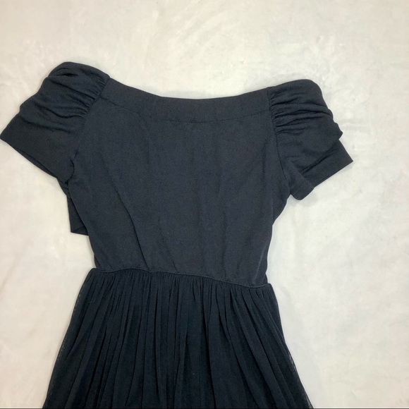 SOLD✖️Zara NWT Women’s Ballerina Tulle Wrap Dress Navy Blue Midi Skirt || Small - Picture 11 of 12